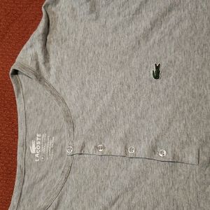Lacoste 100% Cotton Pima Henley